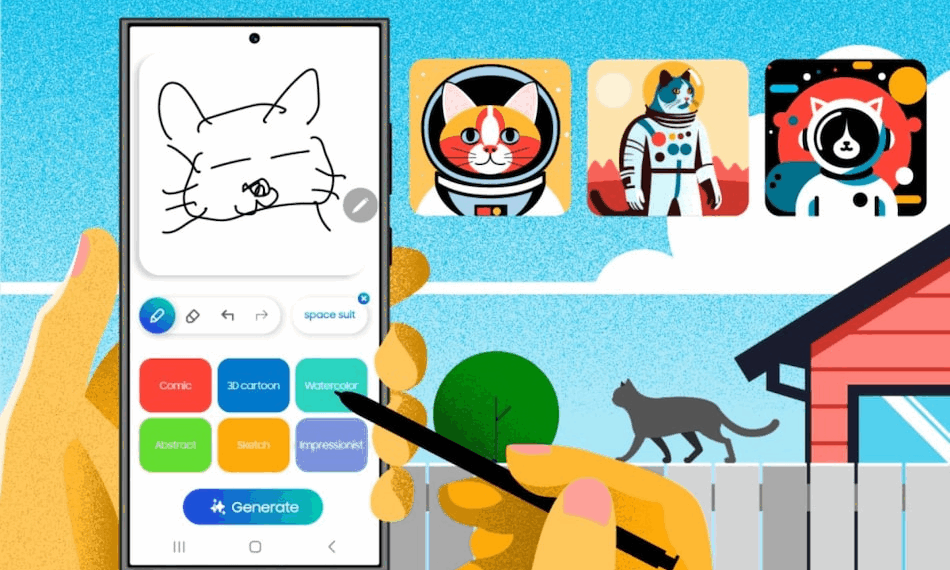 Samsung apuesta por la IA: una nueva función convertirá una imagen en vídeo