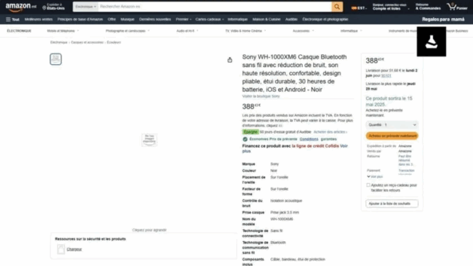 Se filtra toda la información de los Sony WH-1000XM6