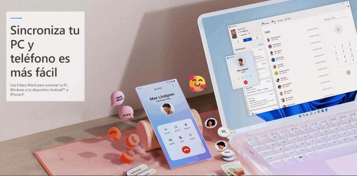 Cómo usar tu móvil fácilmente en windows 11