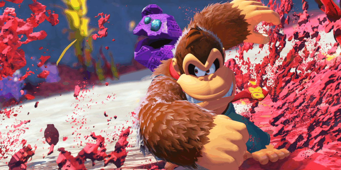 Donkey Kong Bananza muestra caída de FPS