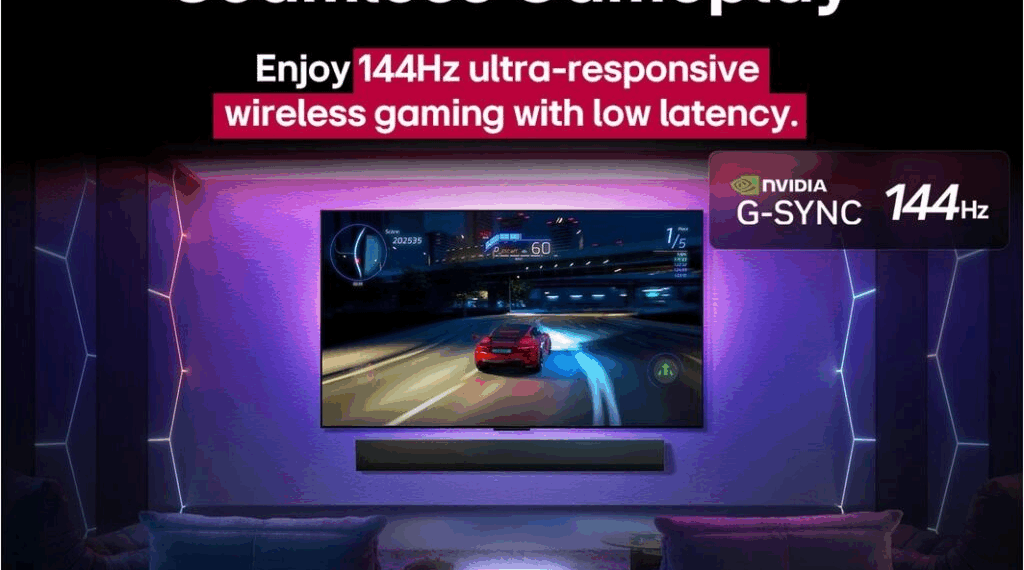 LG OLED evo M5: TV inalámbrica con 4K 144Hz, Dolby Atmos y NVIDIA G-SYNC