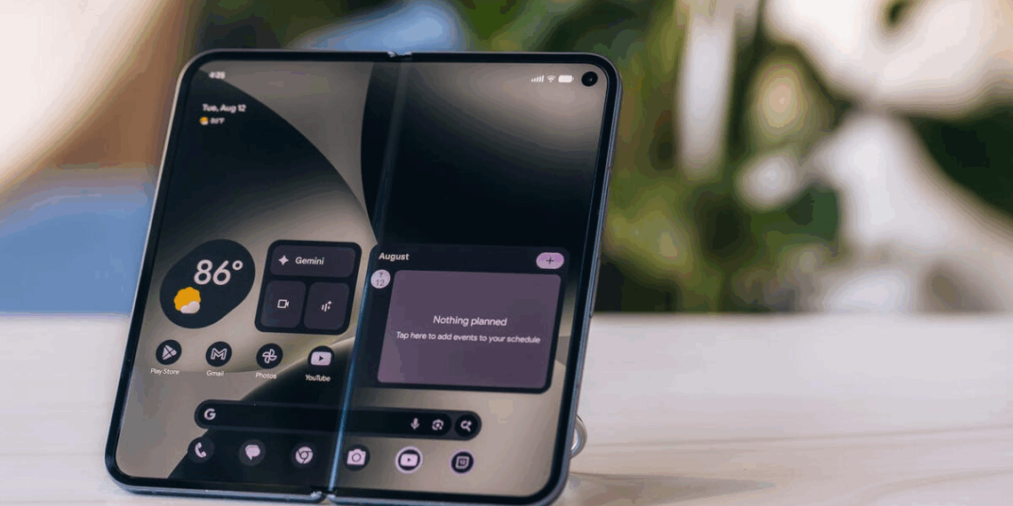 La pantalla y diseño del Google Pixel 10 Pro Fold