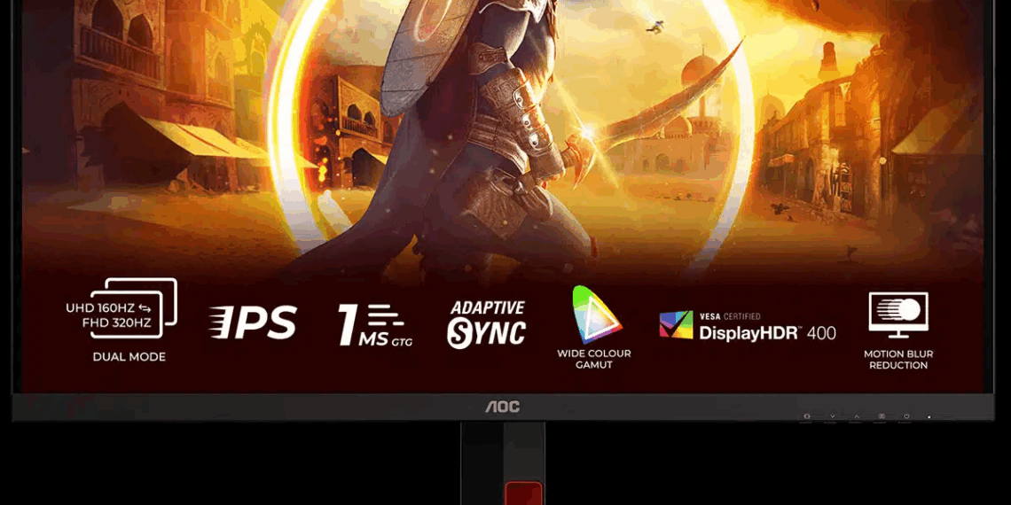 AOC GAMING Q27G4SRU y U32G4U: los nuevos monitores de 320 Hz para jugadores exigentes