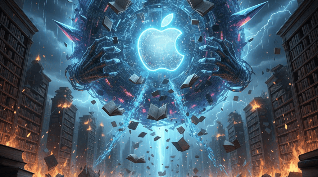Apple es demandada por usar libros para entrenar su IA