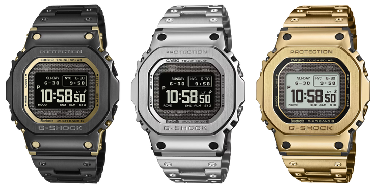 Casio presenta los G-Shock GMW-BZ5000: nueva serie Full Metal con tres acabados exclusivos