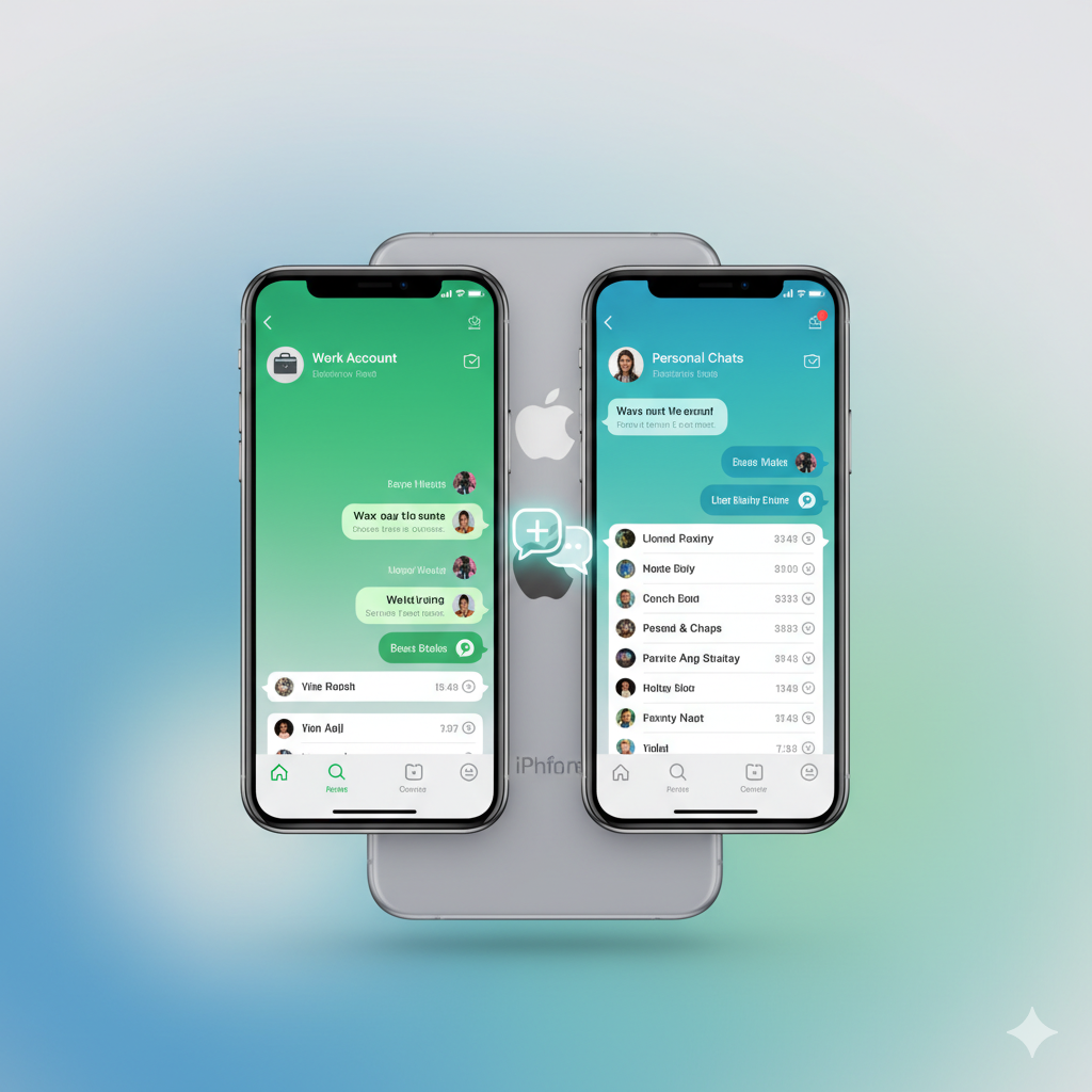 WhatsApp multicuenta en iOS: la función más esperada aterriza en el iPhone