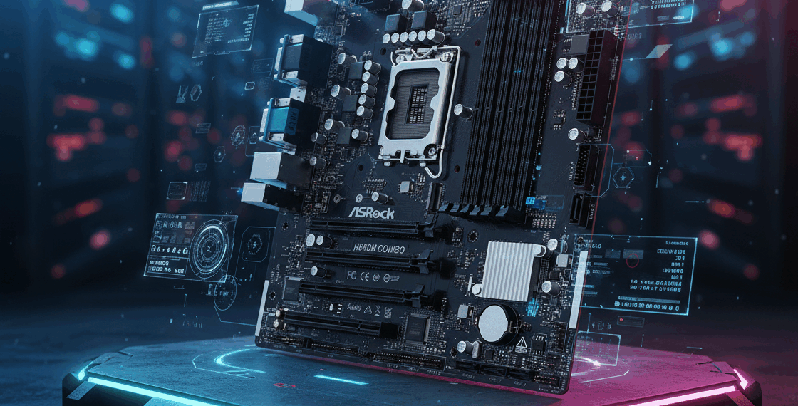 ASRock H610M Combo la placa base híbrida que salva a quienes no pueden pagar la RAM DDR5