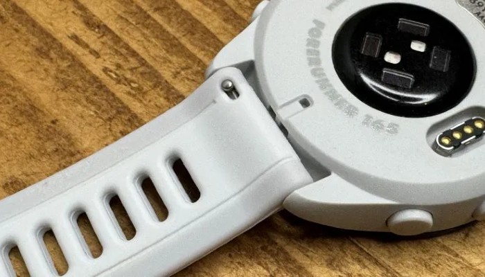 Reloj visto desde su parte posterior