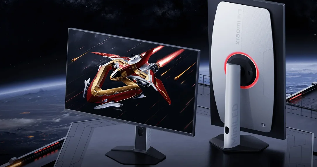 Monitor Xiaomi G Pro 27Qi 2026 Mini LED con iluminación trasera circular