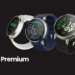 Smartwatch Amazfit Active 3 Premium en color Apex Silver con correa deportiva