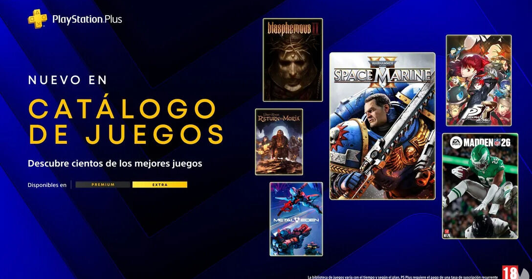 Juegos PS Plus Extra Premium marzo 2026
