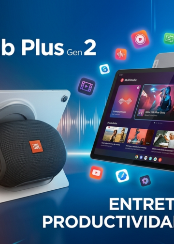 Lenovo Tab Plus Gen 2 Nuevo diseño con altavoz JBL y kickstand