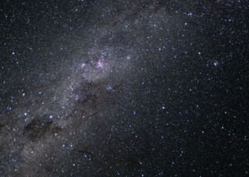 Nueva fotografía de la Vía Láctea capturada por el Artemis II