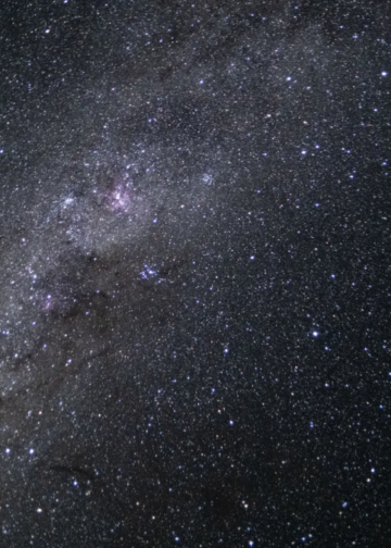 Nueva fotografía de la Vía Láctea capturada por el Artemis II