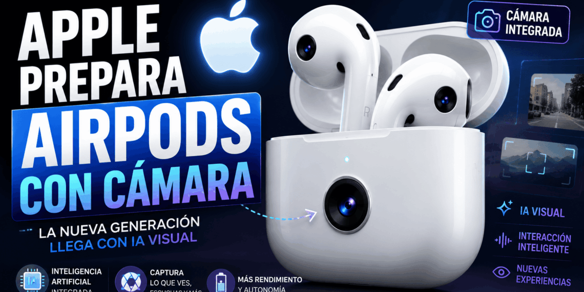 Apple prepara AirPods con cámara ¿Innovación genial o pesadilla de privacidad