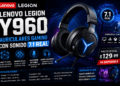 Lenovo Legion Y960: Auriculares con sonido 7.1 real, precio y specs