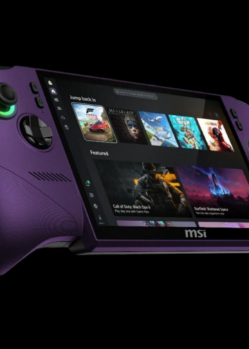 MSI Claw 8 EX AI Plus: Características de la consola con Intel Arc