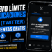 Nuevo límite de publicaciones en X (Twitter) para cuentas gratis