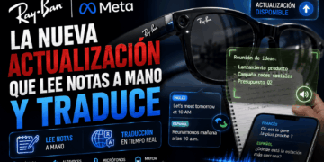 Ray-Ban Meta La nueva actualización que lee notas a mano y traduce
