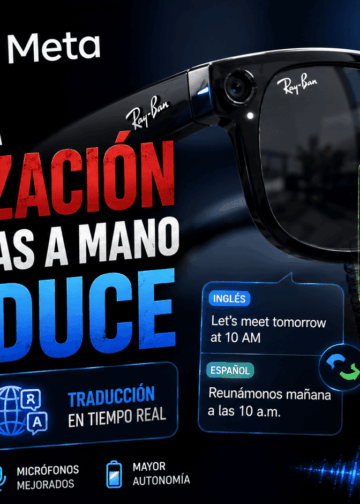 Ray-Ban Meta La nueva actualización que lee notas a mano y traduce