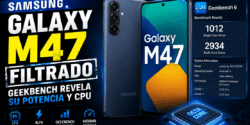 Samsung Galaxy M47 filtrado: Geekbench revela su potencia y CPU