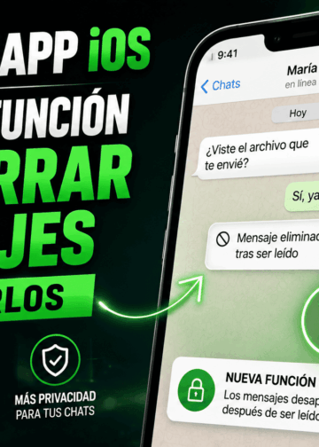 WhatsApp iOS La nueva función para borrar mensajes tras leerlos