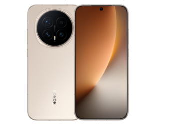 Concepto de diseño trasero del smartphone Honor Magic 9 mostrando sus lentes de camara periscopica
