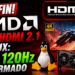¡Por fin! AMD trae HDMI 2.1 a Linux 4K a 120Hz confirmado