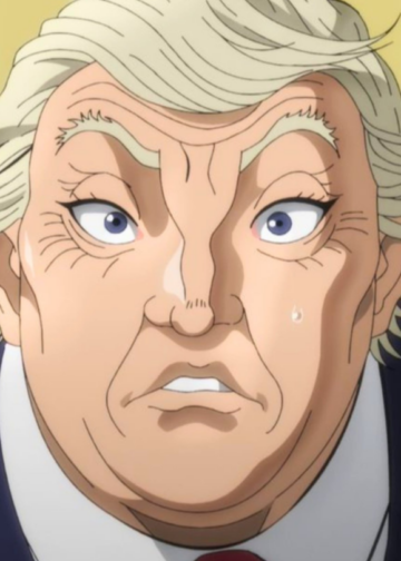 Donald Trump debuta en el anime: La sorprendente parodia de Netflix