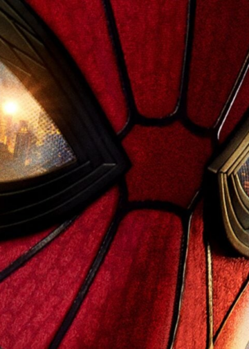 Arte conceptual del superheroe Spider Man trepando edificios en la pelicula Brand New Day.