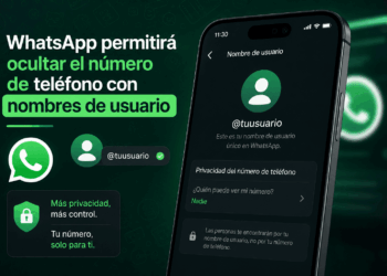 WhatsApp permitirá ocultar el número de teléfono con nombres de usuario