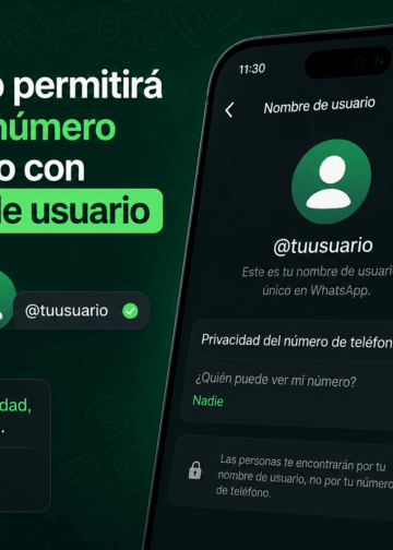 WhatsApp permitirá ocultar el número de teléfono con nombres de usuario