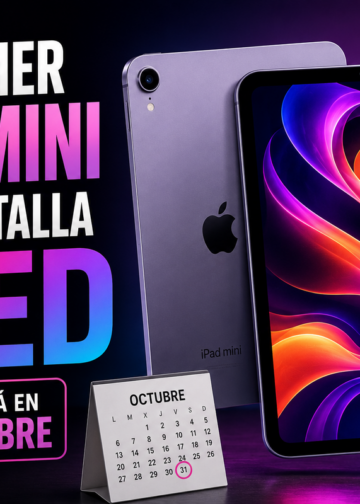 El primer iPad mini con pantalla OLED llegará en octubre