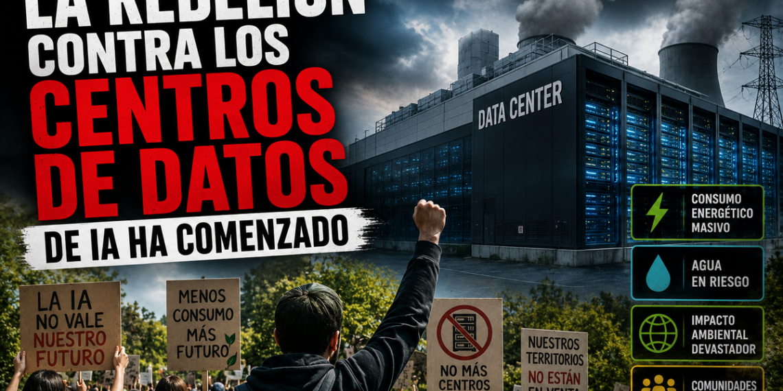 La rebelión contra los centros de datos de IA ha comenzado