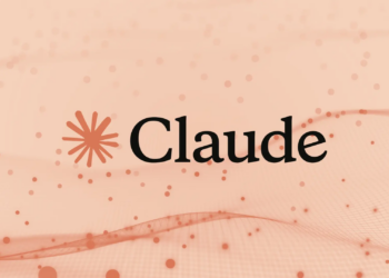 Logotipo de Claude IA junto a una lupa de Google y un candado abierto de advertencia de privacidad.