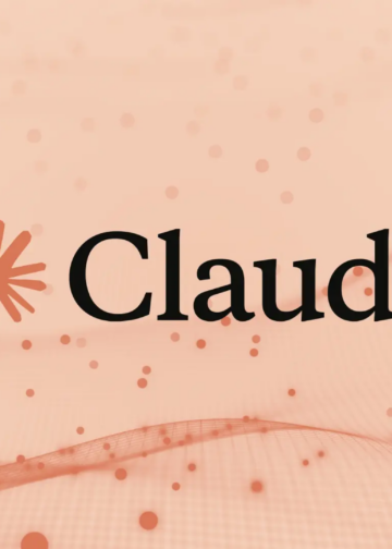 Logotipo de Claude IA junto a una lupa de Google y un candado abierto de advertencia de privacidad.