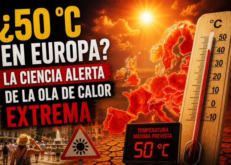 ¿50 °C en Europa La ciencia alerta de la ola de calor extrema