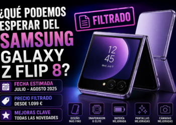 ¿Qué podemos esperar del Samsung Galaxy Z Flip 8 Fecha estimada, precio y mejoras clave filtradas
