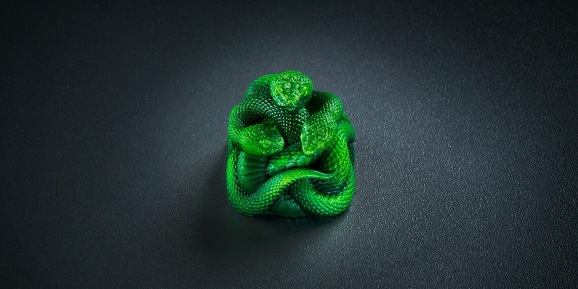 Razer Artisan Keycap - Triple-Headed Snake Edition