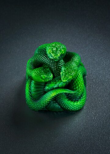 Razer Artisan Keycap - Triple-Headed Snake Edition
