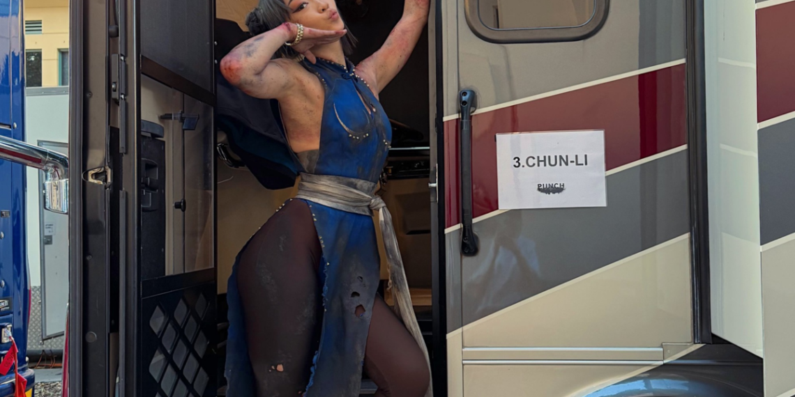 Filtrada la primera imagen de Callina Liang como Chun-Li en la película de Street Fighter: 