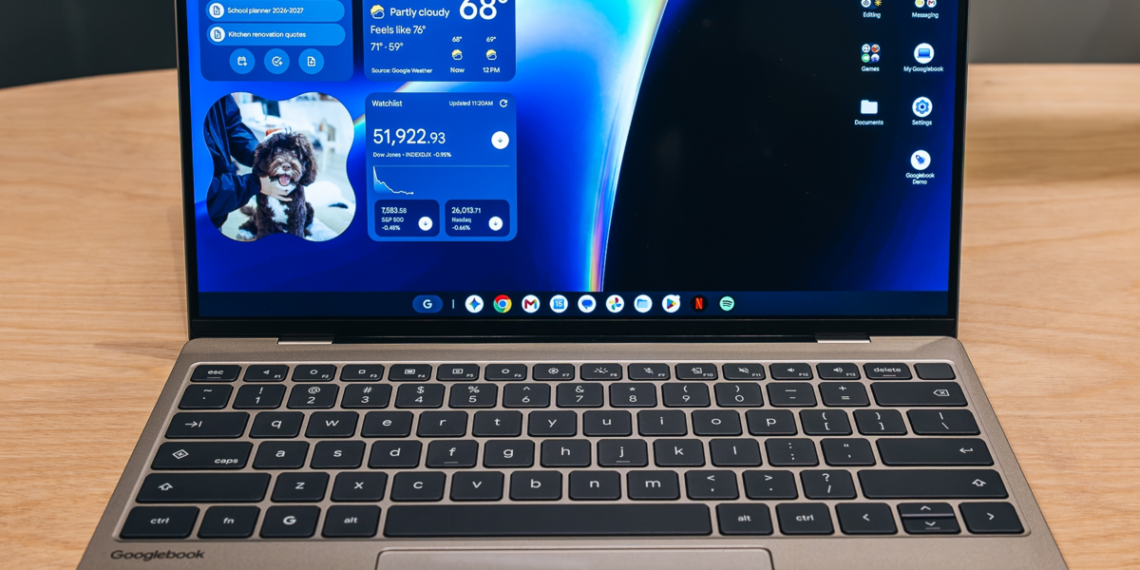 Google prepara su regreso al hardware portátil: se filtran los renders y especificaciones del 'Googlebook'