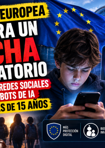 prohibicion redes sociales ia menores europa