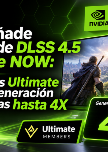 NVIDIA impulsa DLSS 4.5 en GeForce NOW