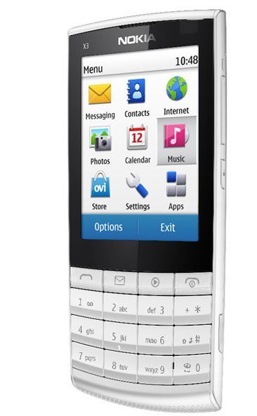 Nokia X3-02, con pantalla táctil y teclado tradicional